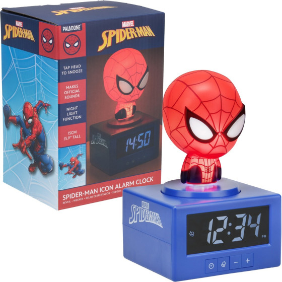 Paladone Icons: Spiderman - Alarm Clock (PP14229SPM)