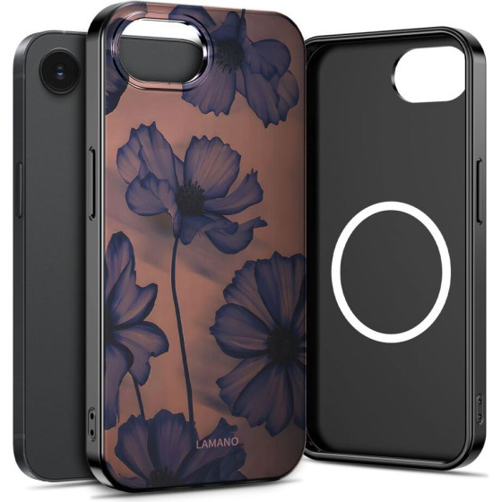Tech-Protect Lamano Magsafe Iphone 16E / 17E Velvet NIGHT