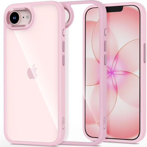 Tech-Protect Magmat Iphone 16E / 17E Soft PINK/CLEAR