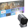 Hoco Full Hd Projector Android Wi-Fi Bluetooth 1080P DT7 Metallic Gray