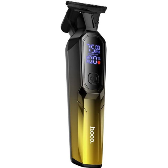 Hoco Hair Clipper With Digital Display HP27 gold