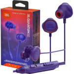 JBL Wired Earphones Jack 3,5 Mm Quantum 50 blue