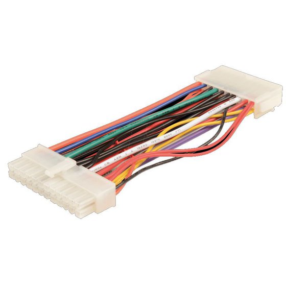 POWERTECH ������� ��� ������� 24PIN ������ �� 24PIN �������� , 20CM