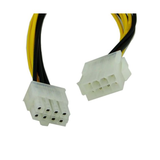 POWERTECH ������� ��� MB 8PIN �������� �� 8PIN ������, 20CM