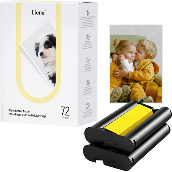Liene ����� ��������� Pixcut 4x6'', 72 ����� - (PR001-65009)