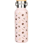 Pusheen - Stainless Steel Thermal Bottle With Handle From The Sushi Roll Collection 500 Ml - (BMA09)