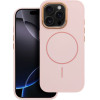 iSelf Metallic Frame Mag Cover Iphone 15 Pro Max Pink Backcover - (FMACIPH15PMPI)