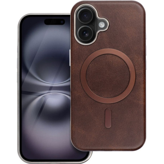 iSelf Gentle Mag Cover Iphone 16 Pro Max Brown Backcover - (GMCIPH16PMBR)