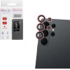 Volte-Tel Camera Glass Cover Samsung S26 Ultra 5G 6.9'' 9H 0.33MM Easy Application With Strass RED - (5205308415890)