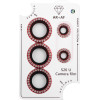 Volte-Tel Camera Glass Cover Samsung S26 Ultra 5G 6.9'' 9H 0.33MM Easy Application With Strass RED - (5205308415890)