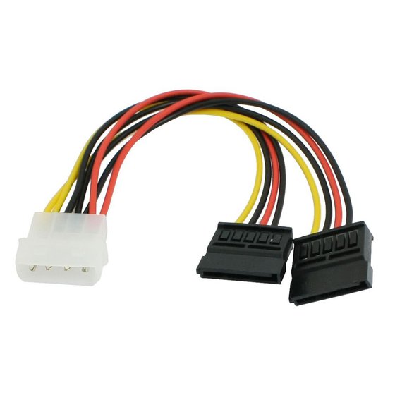 POWERTECH ������� ��������, ����������� IDE �� 2 X S-ATA, 20CM