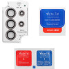 Volte-Tel Camera Glass Cover Samsung S26 Ultra 5G 6.9'' 9H 0.33MM Easy Application With Strass SILVER - (5205308415821)