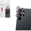 Volte-Tel Camera Glass Cover Samsung S26 Ultra 5G 6.9'' 9H 0.33MM Easy Application With Strass Light PURPLE - (5205308415777)