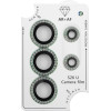 Volte-Tel Camera Glass Cover Samsung S26 Ultra 5G 6.9'' 9H 0.33MM Easy Application With Strass GREEN - (5205308415838)
