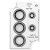 Volte-Tel Camera Glass Cover Samsung S26 Ultra 5G 6.9'' 9H 0.33MM Easy Application With Strass BLACK - (5205308415876)