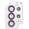 Volte-Tel Camera Glass Cover Samsung S26 Ultra 5G 6.9'' 9H 0.33MM Easy Application With Strass Dark PURPLE - (5205308415852)