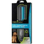 FURminator 2 in 1 - for removing mats and styling for dogs