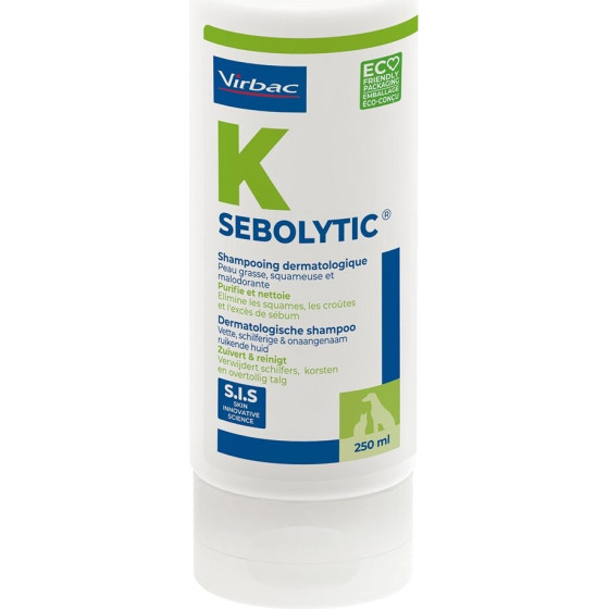 Virbac Sebolytic - shampoo for dogs and cats - 250 ml