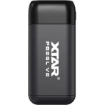 XTAR Charger / power bank batteries Li-ion 18650 / 20700 / 21700 PB2SL V2 black - (PB2SLV2)