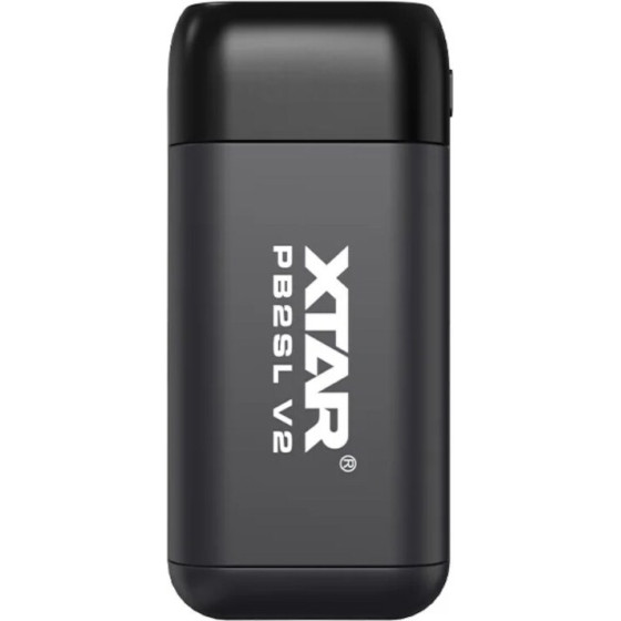 XTAR Charger / power bank batteries Li-ion 18650 / 20700 / 21700 PB2SL V2 black - (PB2SLV2)