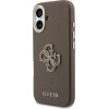 Guess Pu Resin Logo Case For Iphone 17 Brown - (GUHCP17S5PS4RGGW)