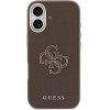 Guess Pu Resin Logo Case For Iphone 17 Brown - (GUHCP17S5PS4RGGW)