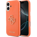 Guess Pu Resin Logo Case For Iphone 17 Orange - (GUHCP17S5PS4RGGO)