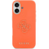 Guess Pu Resin Logo Case For Iphone 17 Orange - (GUHCP17S5PS4RGGO)