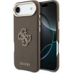 Guess Pu Resin Logo Case For Iphone Air Brown - (GUHCP17M5PS4RGGW)