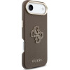 Guess Pu Resin Logo Case For Iphone Air Brown - (GUHCP17M5PS4RGGW)