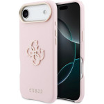 Guess Pu Resin Logo Case For Iphone Air Pink - (GUHCP17M5PS4RGGP)