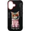 Nimmy Case Glasses Cool Cat For Iphone 17 Black - (N-YJ-IP17-018)
