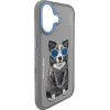 Nimmy Case Glasses Cool Dog For Iphone 17 Grey - (N-YJ-IP17-028)
