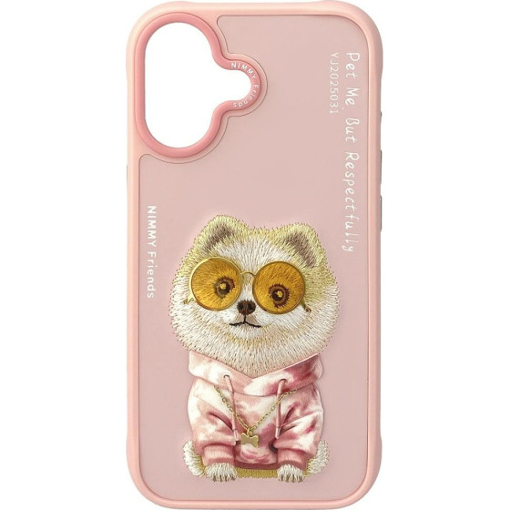Nimmy Case Glasses Cool Dog For Iphone 17 Pink - (N-YJ-IP17-031)