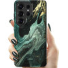 Tech-Protect Lamano Magsafe Case For Samsung Galaxy S26 Ultra - Black And Green - (29655-0)