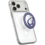Spigen - Phone Ring Dual Pop MagSafe - with Flexible Finger Loop Grip, Dual Magnetic, Silicone - Violet - (AMP11369)