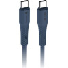 FORCELL Cable Usb C To Usb C F-Energy QC4.0 Pd 3A 60W Silicone 1 m C344 Navy blue