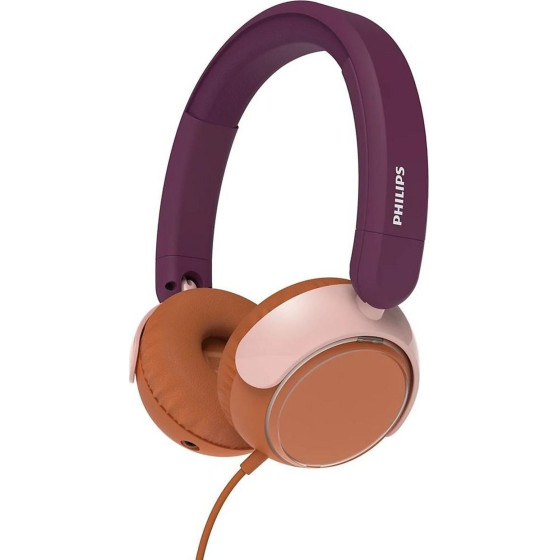 Philips Wired Headphones Jack 3,5 Mm For Children TAK2000MP/00 Purple magenta