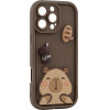 TFO Ultra Trendy 3D Case For Iphone 16 Pro Max 6,9'' capybara