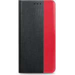 prio Book Case Fashion for Samsung S22 black -red - (PBC-1128)