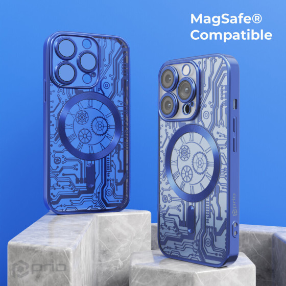 prio Elegant Phone Case MAG for iPhone 12 Pro Max blue - (PPC-1713)