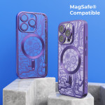 prio Elegant Phone Case MAG for iPhone 14 Pro Max purple - (PPC-1605)