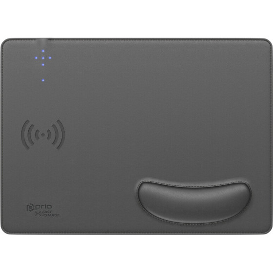 prio Fast Wireless Charging Mouse Pad 15W (USB C) gray - (PWC-1702)