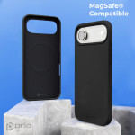 prio Liquid Silicone Case MAG for iPhone Air (6.5in) black - (PSC-1221)