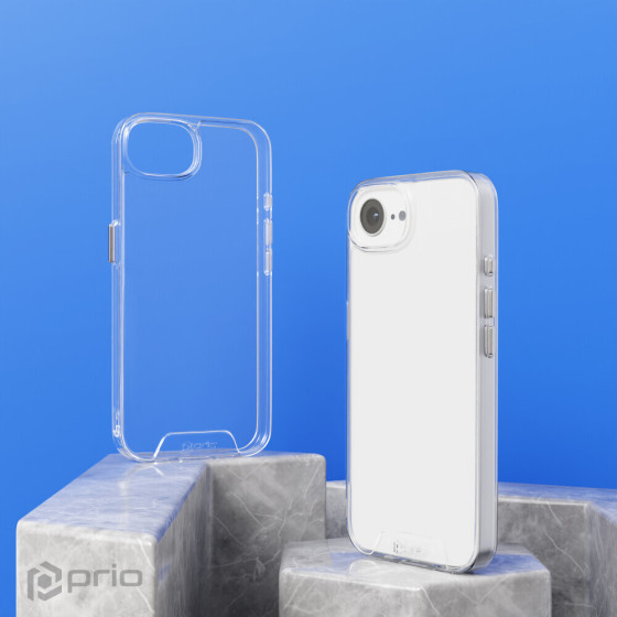 prio Protective Case for iPhone 16e clear - (PPC-1279)