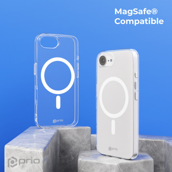 prio Protective Case MAG for iPhone 16e clear - (PPC-1340)