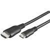 HDMI CABLE 19 PIN 1.5M (HDMI MINI 1.3)BLACK