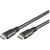 HDMI MINI CABLE 19 PIN 2.5M (HDMI MINI 1.3) BLACK