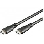 HDMI MINI CABLE 19 PIN 2.5M (HDMI MINI 1.3) BLACK