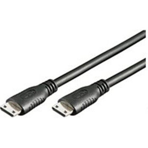HDMI MINI CABLE 19 PIN 2.5M (HDMI MINI 1.3) BLACK